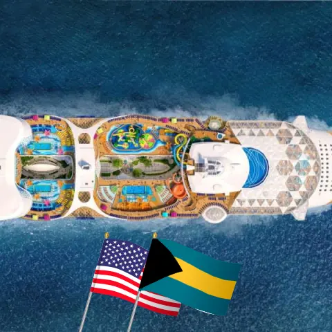 Cruzeiro no Caribe a partir de Port Canaveral / Orlando a bordo do navio Utopia of the Seas com visitas aos Estados Unidos e Bahamas por 5 dias