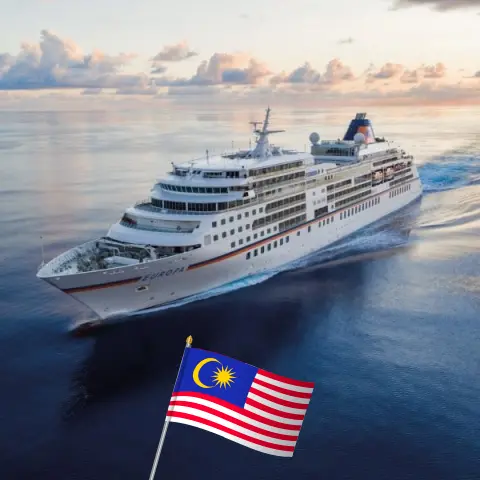 Kreuzfahrt in Asien von Laem Chabang nach Benoa an Bord des Schiffes MS EUROPA mit Besuchen in Thailand, Vietnam, den Philippinen, Malaysia und Indonesien für 17 Tage