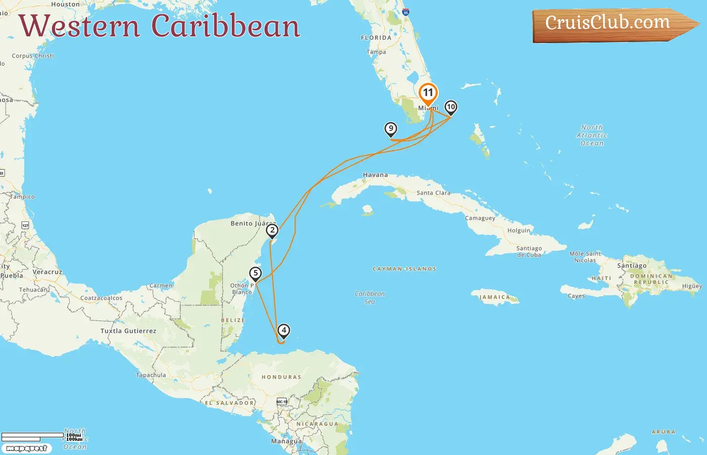 Cruise in the Western Caribbean