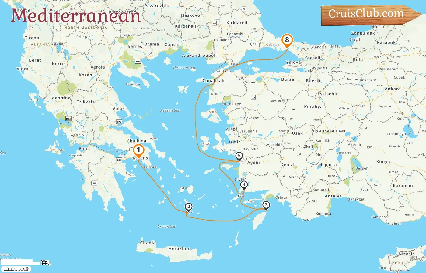 Piraeus to Istanbul Mediterranean Cruise aboard Seven Seas Splendor