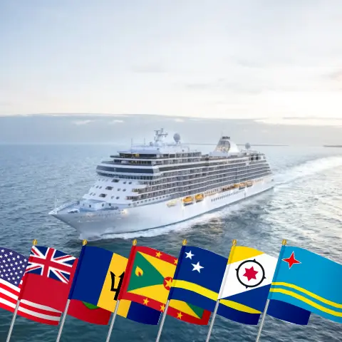 Круиз по Карибскому бассейну из Нью-Йорка в Майами на борту судна Seven Seas Splendor с посещением США, Бермуд, Сент-Бартельми, Барбадоса, Гренады, Кюрасао и Арубы на 16 дней