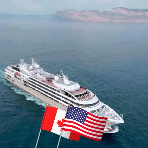 Croisière en Amérique du Nord de Montréal à New York à bord du navire Le Lyrial avec visites au Canada et aux États-Unis pendant 13 jours