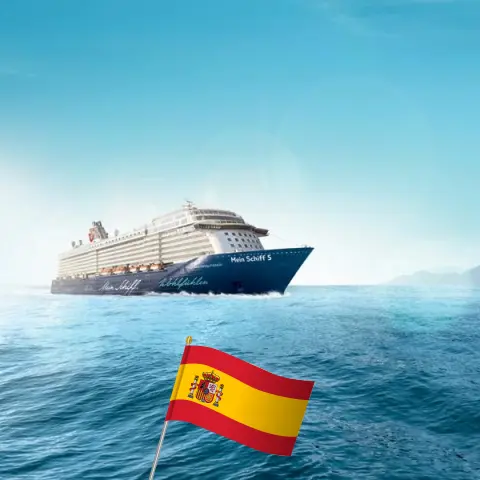 Cruzeiro na África saindo de Santa Cruz de Tenerife a bordo do navio Mein Schiff 5 com visitas à Espanha por 8 dias