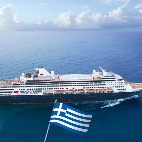 Crucero por el Canal de Suez desde Heraklion a Dubai a bordo del barco Vasco da Gama con visitas a Grecia, Israel, Egipto, Jordania, Arabia Saudita, Omán y Emiratos Árabes Unidos durante 19 días