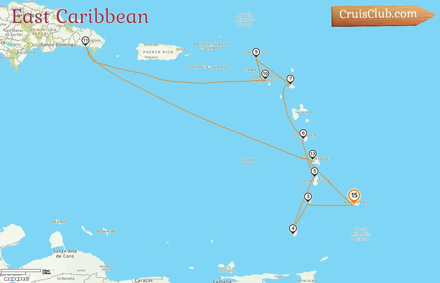 East Caribbean Cruise aboard Mein Schiff 2