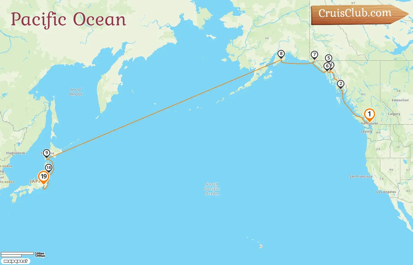 Pacific Ocean Cruise