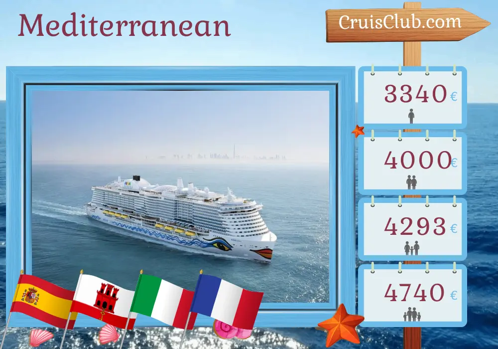 Mediterranean Cruise on AIDAcosma