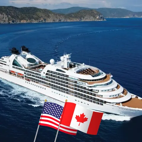 Croisière en Amérique du Nord de New York à Montréal à bord du navire Seabourn Quest avec visites aux États-Unis et au Canada pendant 13 jours