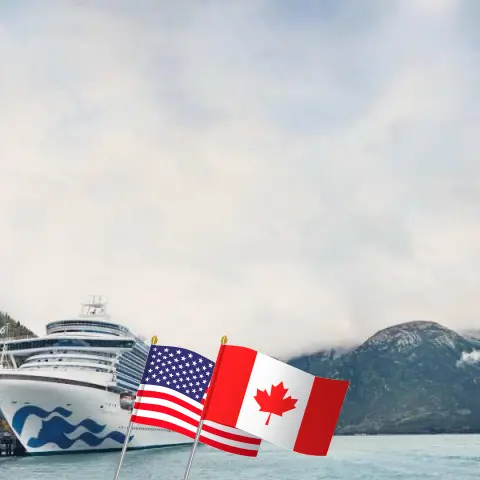 Crucero en Alaska desde San Francisco a bordo del Ruby Princess con visitas a Estados Unidos y Canadá durante 12 días