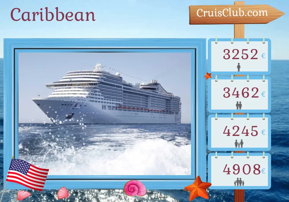 Cruise in the Caribbean from Miami aboard MSC Divina