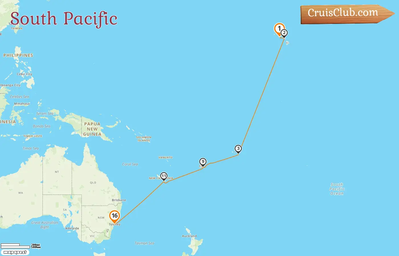 South Pacific Cruise