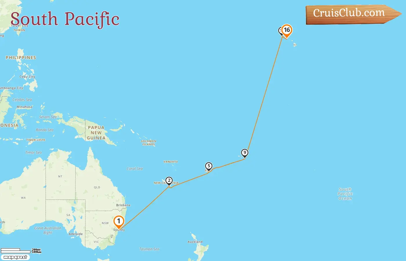 South Pacific Cruise