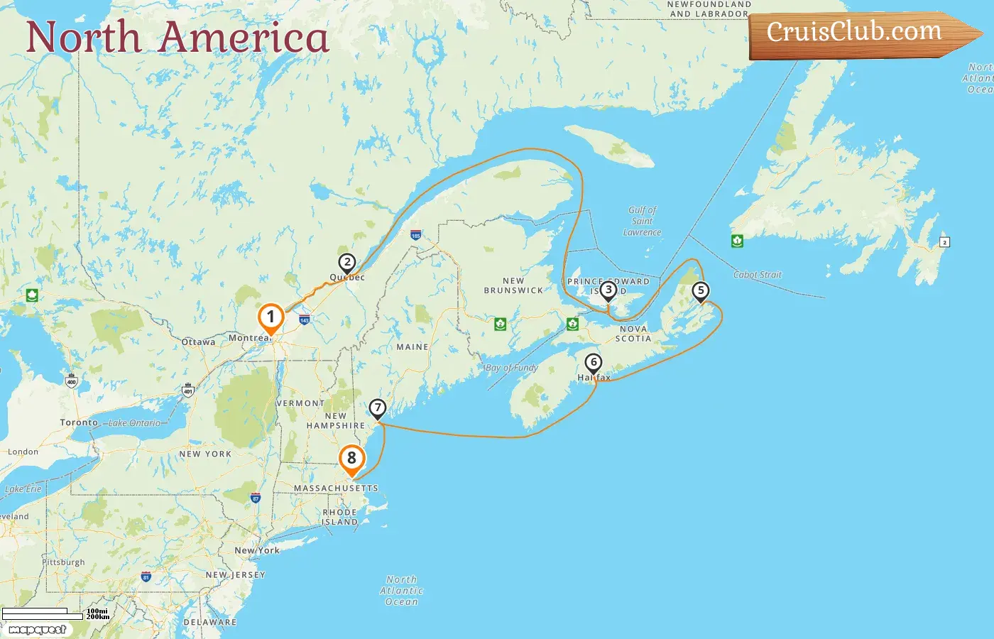 Volendam Cruise from Montreal to Boston