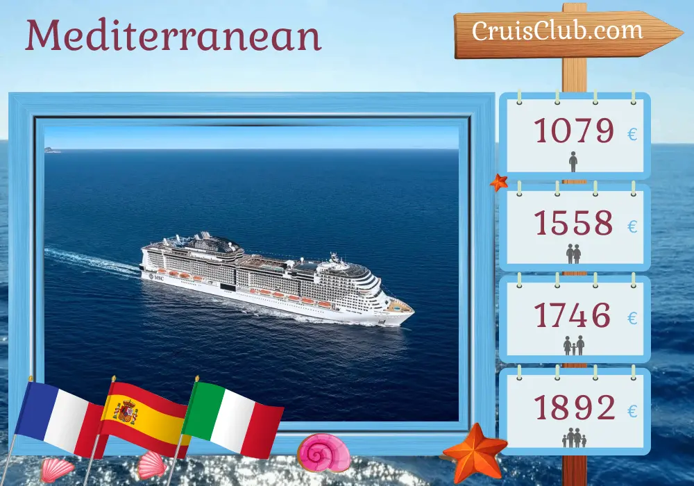 MSC Grandiosa Mediterranean Cruise