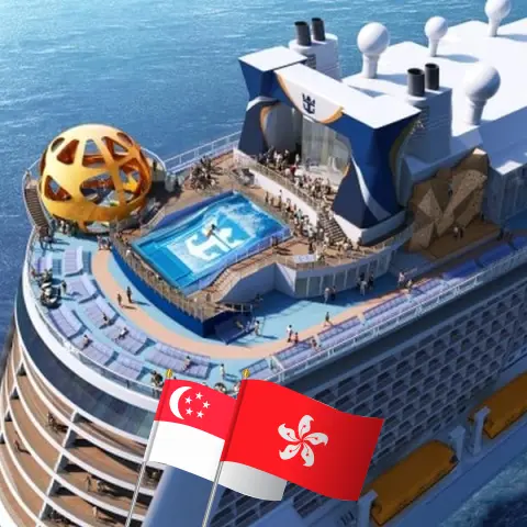 Croisière en Asie de l`Est de Singapour à Shanghai à bord du navire Spectrum of the Seas avec des visites à Singapour, au Vietnam, à Hong Kong et en Chine pendant 9 jours