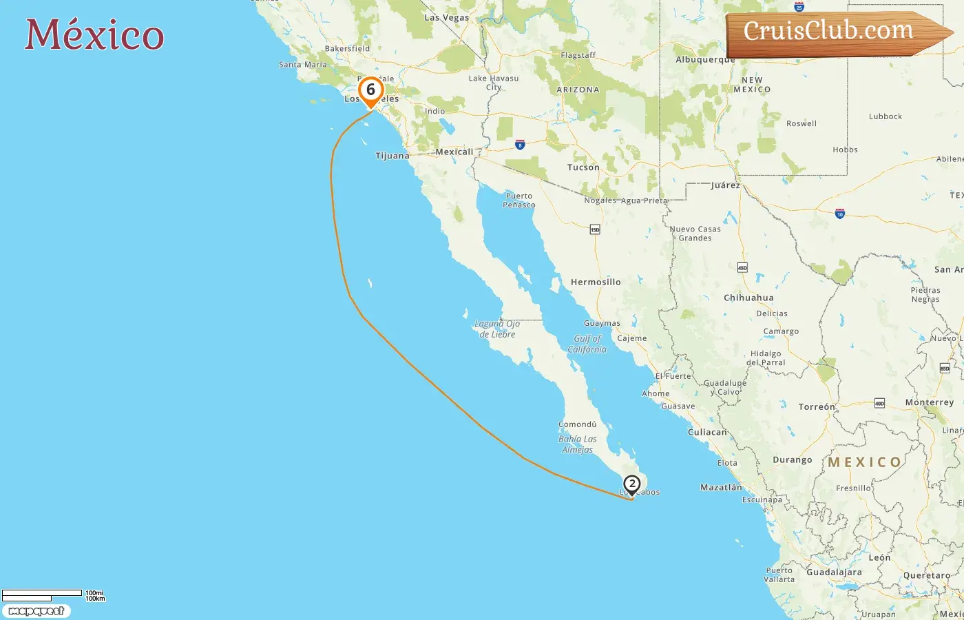Crucero en México desde Los Ángeles a bordo del barco Quantum of the Seas con visitas a Estados Unidos y México por 6 días