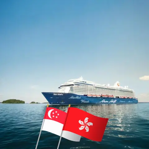 Круиз в Азию из Сингапура на борту судна Mein Schiff 6 с посещением Сингапура, Вьетнама и Гонконга на 15 дней