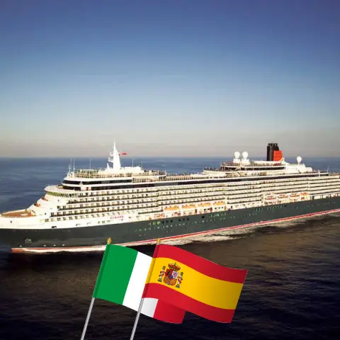 Croisière en Méditerranée de Civitavecchia à Southampton à bord du Queen Victoria avec des visites en Italie et en Espagne pendant 12 jours