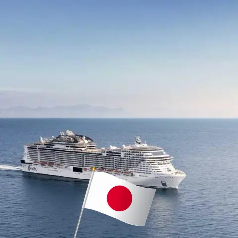 Crucero por el Este de Asia desde Naha a bordo del barco MSC Bellissima con visitas a Japón y Taiwán durante 5 días